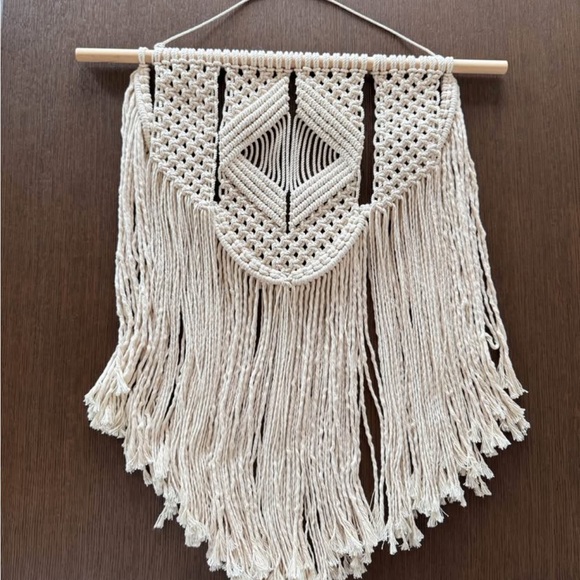 Cream Macrame Wall Hanging - Picture 1 of 1